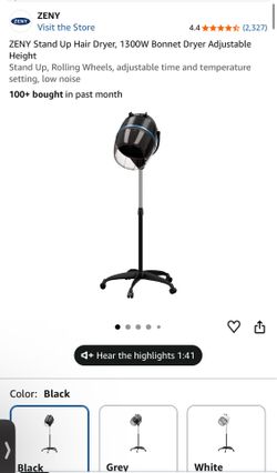 Stand Up Bonnet Hair Dryer 1300W