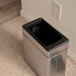 simplehuman Steel Slip Open Can 10L + Cleaning Supplies Bundle