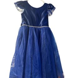 Girls Blue Dress Size 10