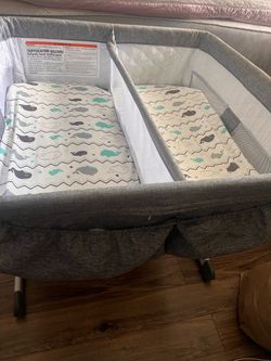 Simmons Kids By My Side Twin Sleeper Bassinet