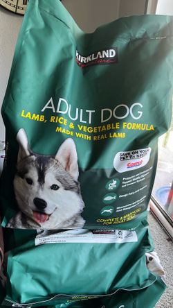 40lb Costco dog food. Lamb rice and vegetable.