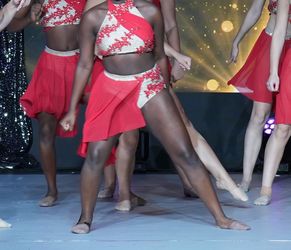 Red Dance Costume
