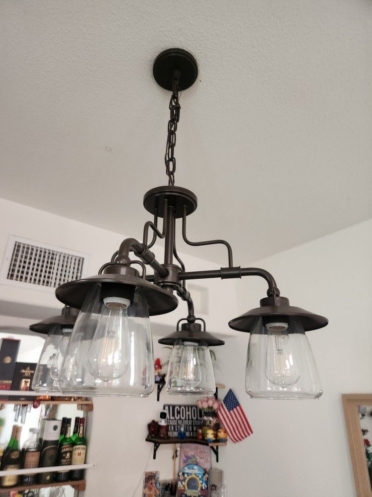 Chandelier Vintage Edison