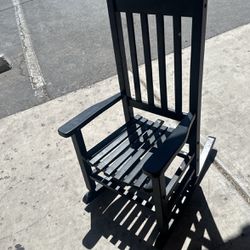 black kid chair 