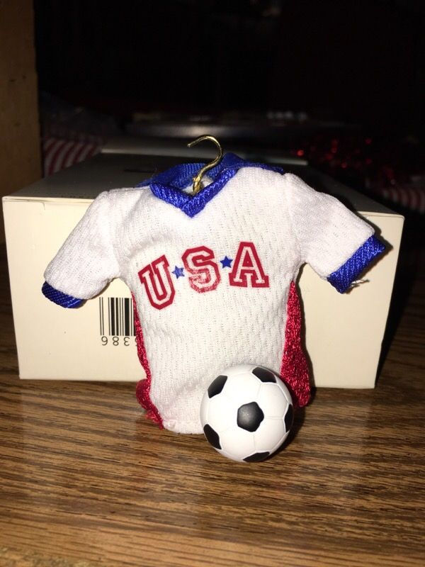 Hallmark soccer ornament