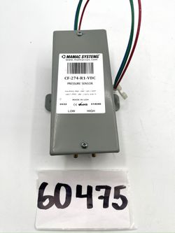 Mamac Systems / CF-274-R1-VDC / Pressure Sensor
