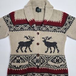 Ralph Lauren Vintage Hand Knit Sweater