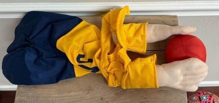 Dog Costume Size M Basketball Player just $5 xox