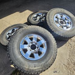 4PC Gmc 03-07 Rims (No Wheel Hubcap)