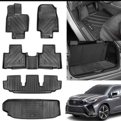 Vanseno Floor Mats and Cargo Liner Compatible