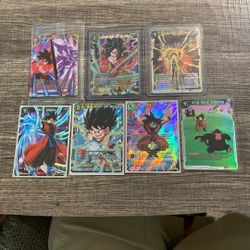 Dragon Ball Z Goku Card Lot All For $15