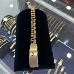 10k Gold Chino Bracelet 