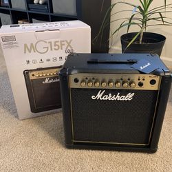 Marshall MG15FX Gold Guitar Combo Amp 15W 1x8