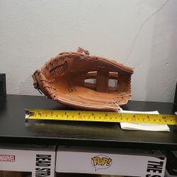 Franklin Youth Baseball Glove 4629 Signature Series Leather Mitt Cecil Fielder