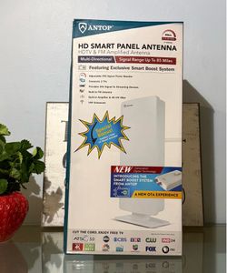 NEW Antop HD Smart Panel TV Antenna - 85 Mile Range