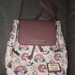 Disney Marie Loungefly Backpack. 