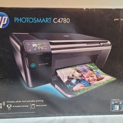 New In Box HP Photosmart C4780 All-In-One Inkjet Printer Q830A