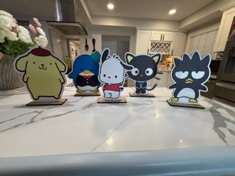Sanrio Party Wooden Props with Stands