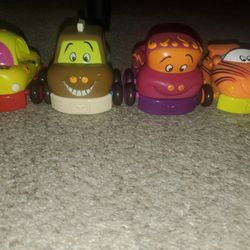 B. Toys Pull Back Cars Set Of 4