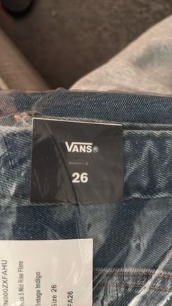 vans flared pants