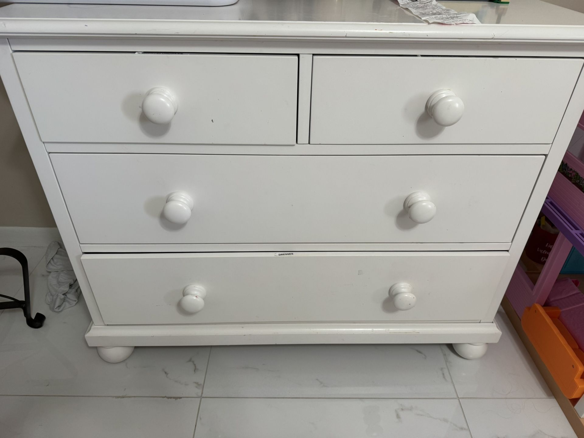 White Dresser ( Pottery Barn )