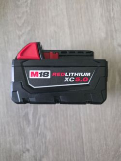 Milwaukee m18 5.0 battery