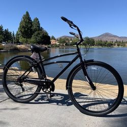 New awesome 😎 Schwinn 7 speeds comfortable beach 🏖 cruiser 29” stealth black bike bicycle