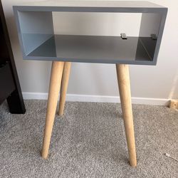 Open storage nightstand