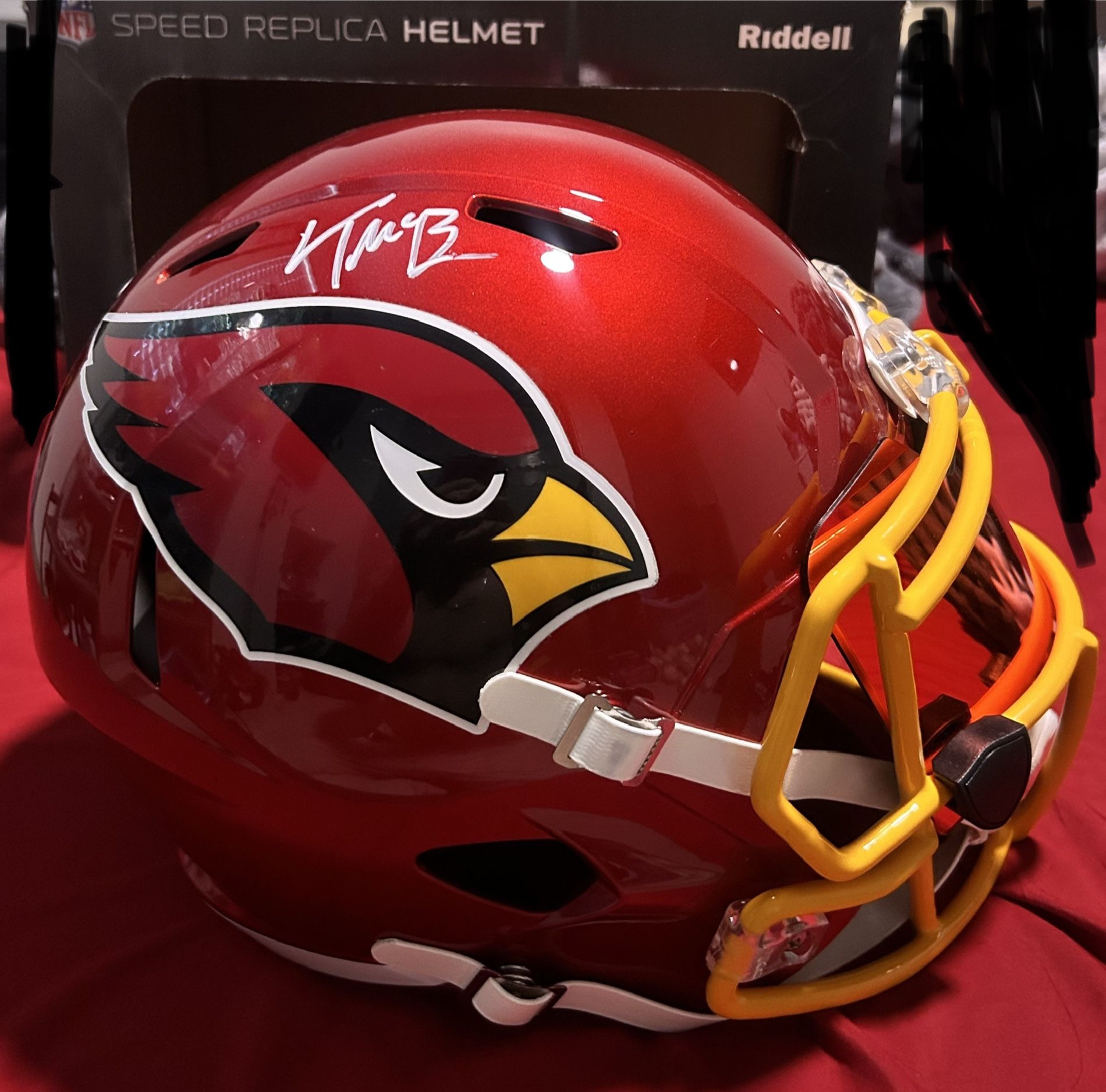 Trey McBride Full Size Helmet