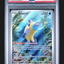 PSA 9 - Bruxish 200/191 Illustration Rare Graded Pokémon Card