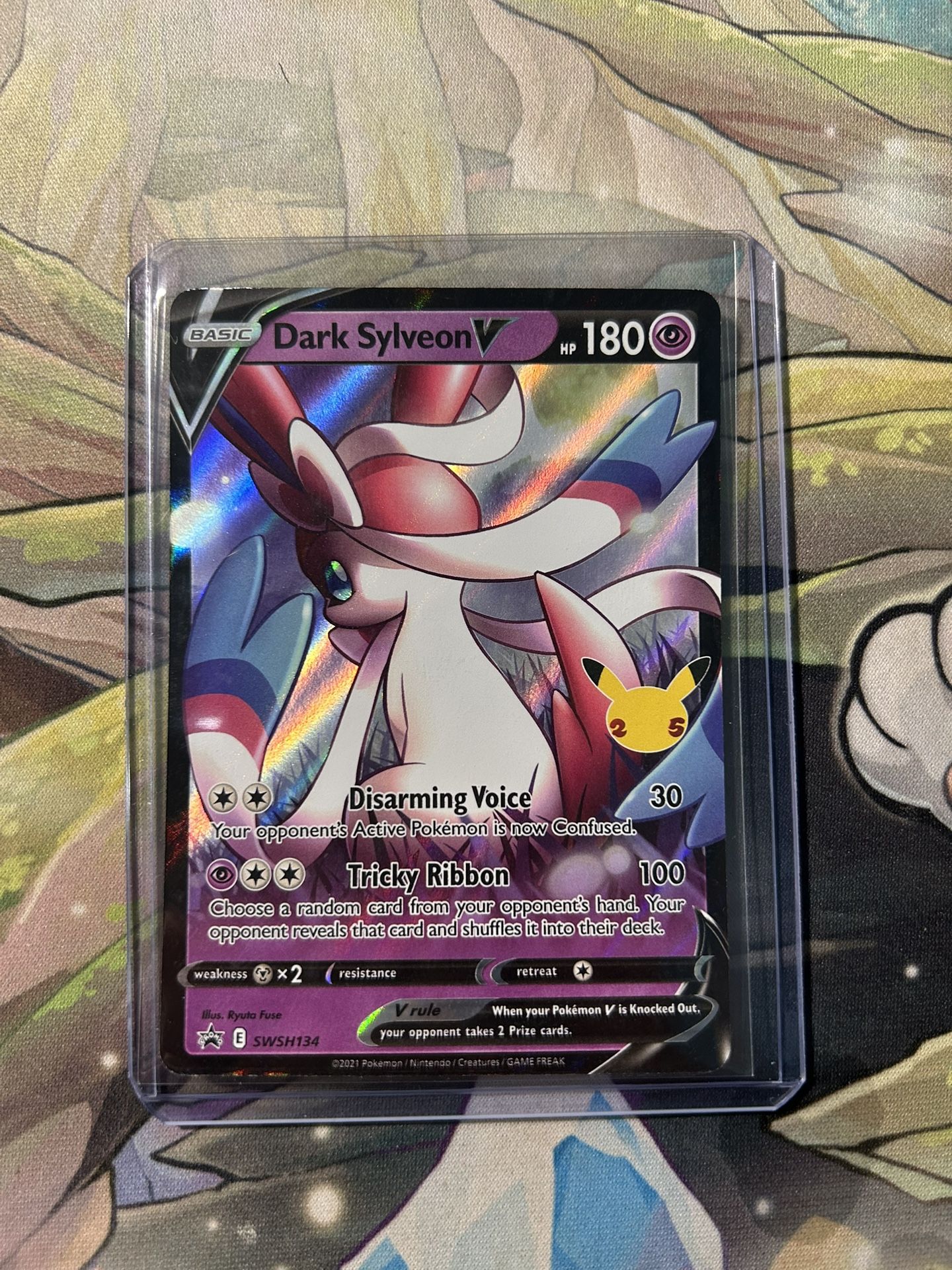 Pokemon Dark Sylveon V Promo Celebrations