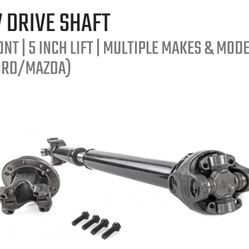 Ford ranger mazda front cv drive shaft 5 inch lift
