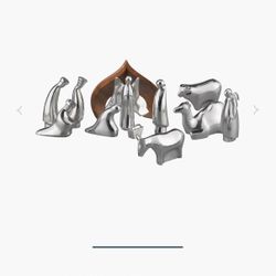 Nambe Nativity Set Christmas 