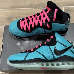 Nike Lebron 8 South Beach (2021) Mens Size 9.5