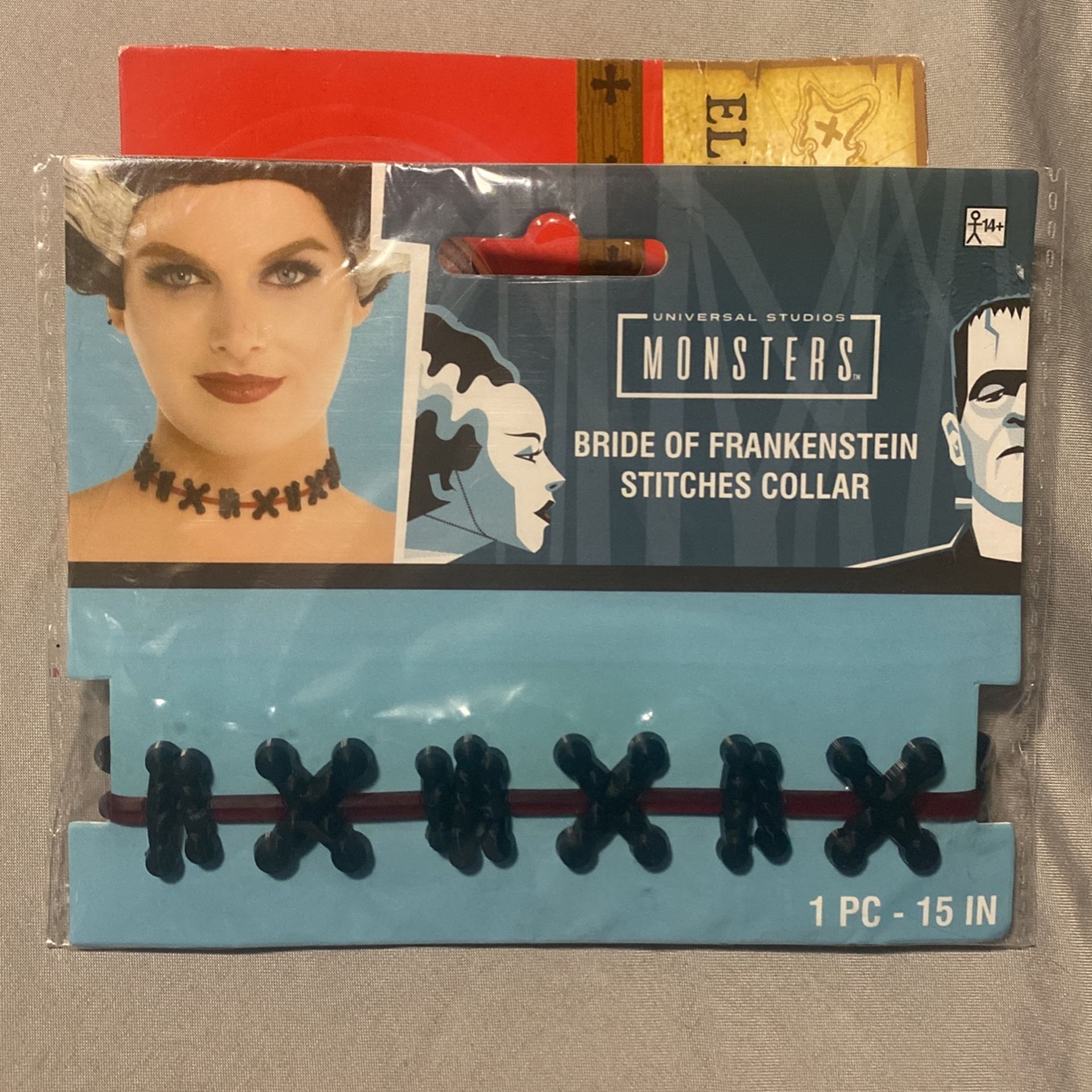 Bride of Frankenstein Stitches collar choker for Halloween costume