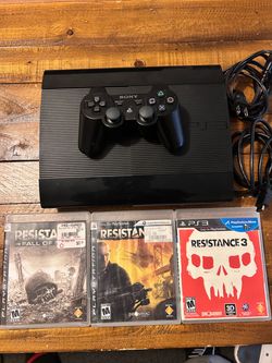 PS3 super slim resistance trilogy