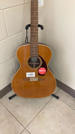 FENDER VILLAGER 12-STRING ACOUSTIC  ELECTRIC GUITAR.