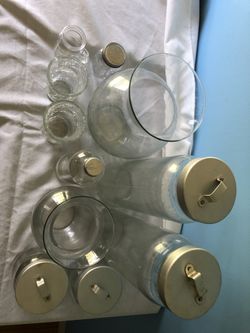 Ikea set, Vases, containers