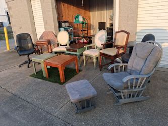 Mixed Lot of Used Furniture