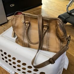 Genuine Leather Distressed Purse