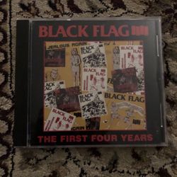 Black Flag The First Four Years Original SST CD