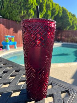 Starbucks Copper/Bronze Grid Studded Tumbler - Brand New With Tags