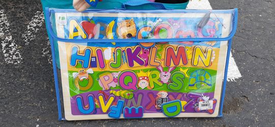 ABC learning puzzle mat