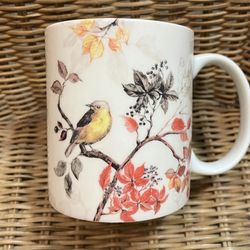 Beautiful Watercolor-style Print Fine Bone China Coffee Mug