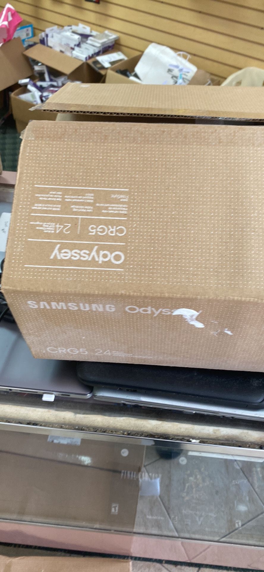 Samsung Odyssey CRG5 Series 24” LED Curved FHD AMD FreeSync Gaming Monitor 