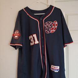 Max Scherzer Washington Nationals Jersey 
