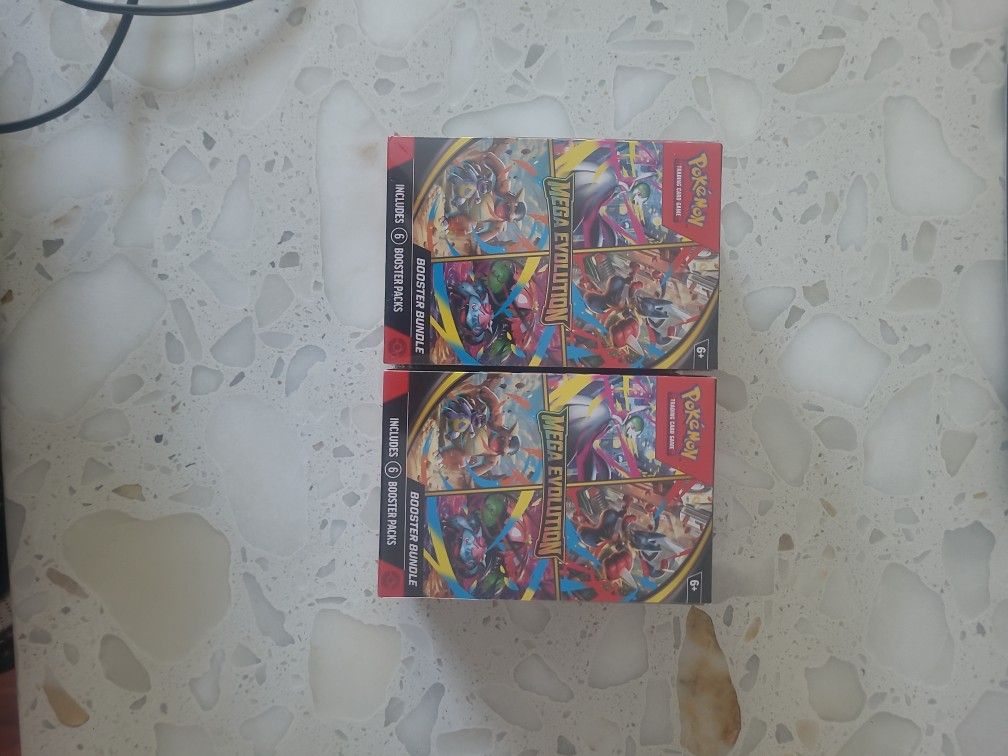 Mega Evolutions Booster Bundles