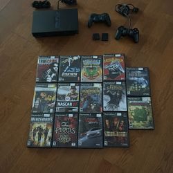 PS2 With Games 