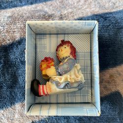 Raggedy Ann and Andy ornament