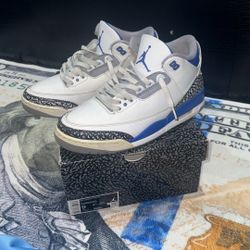jordan 3 racer blues 9M